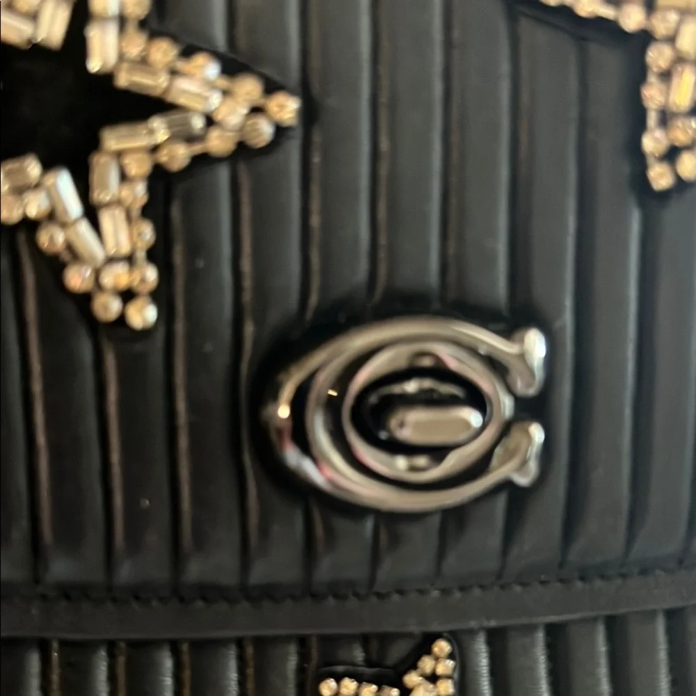 Coach Limited Edition PARKER Black Bag GUC - Picture 8 of 12